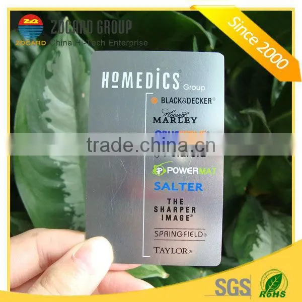 OEM high quality business card metal