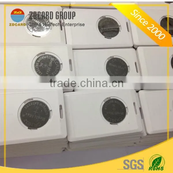 Custom 30-80 meters 2.45G Active Smart Card