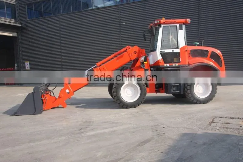 Professional telescopic boom wheel loader 85KW Engine