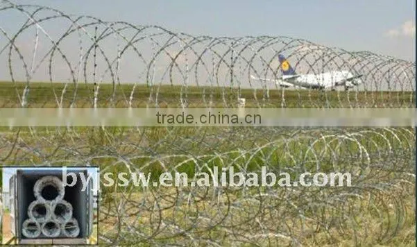 hot-dipped galvanized razor barbed wire