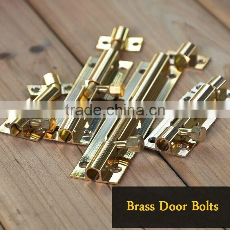 Factory supply high quality stainless steel door bolt, Brass door bolt, steel door bolt