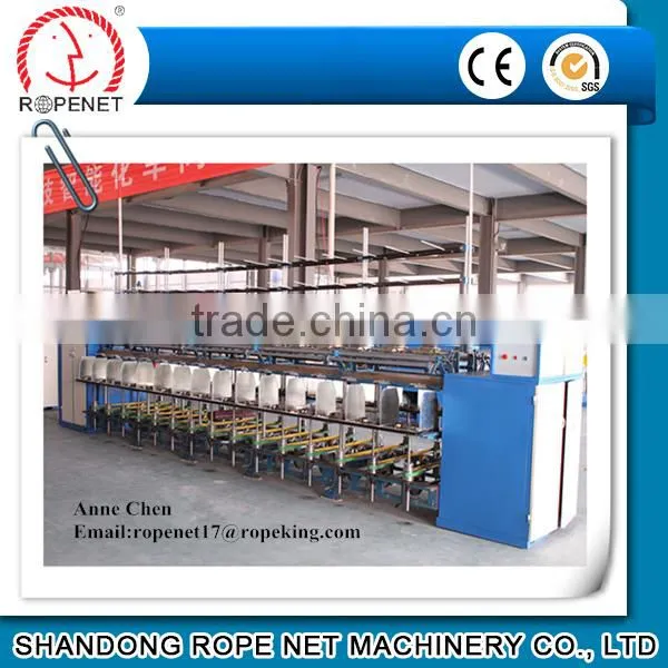 china supply high output small cotton yarn making machine sale Email:ropenet17@ropeking.com Tel:18253809161