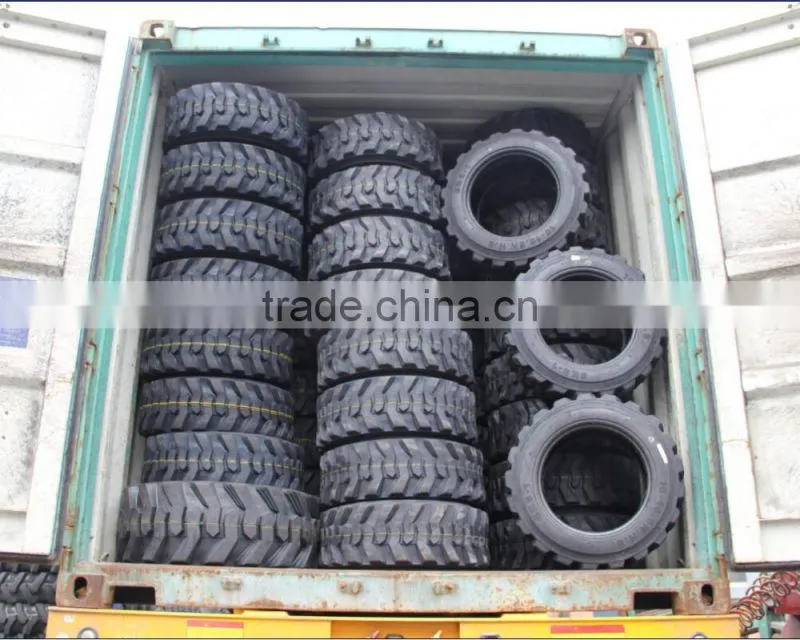 Bobcat tire Skid steer 12-16.5 L5 Non-Traction super sidewall tubeless tires skid steer tyres