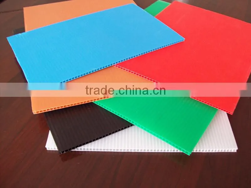 PP colorful plastic sheets
