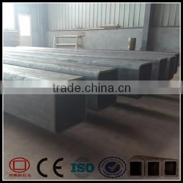 100*200mm Black Rectangular Tube
