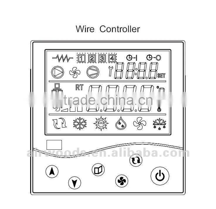heat recovery ventilator with heat pump intelligent control high air cleanness