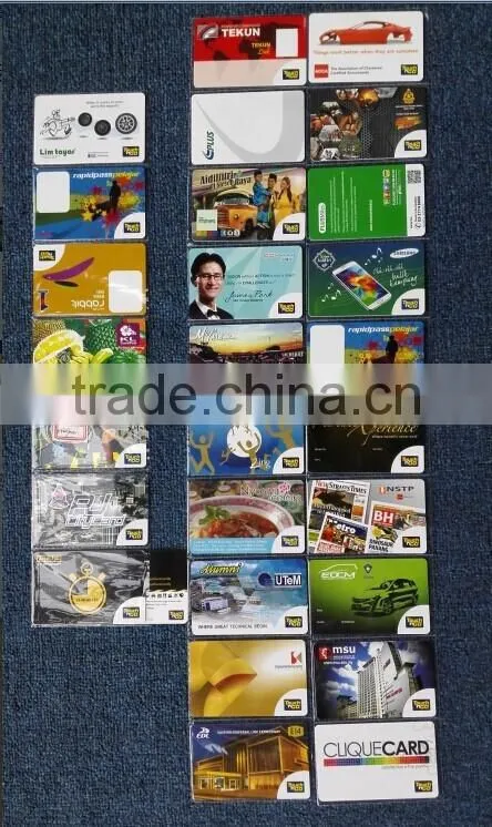 6 pin Dual interface Smart card Inlay Prelam Rfid Card Inlay sheet