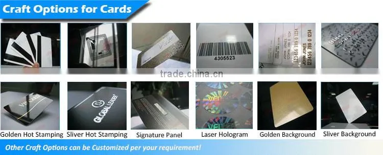 PVC Material - CR80 Cards with 4 Color Printing on both sides PVC card for Wholesales