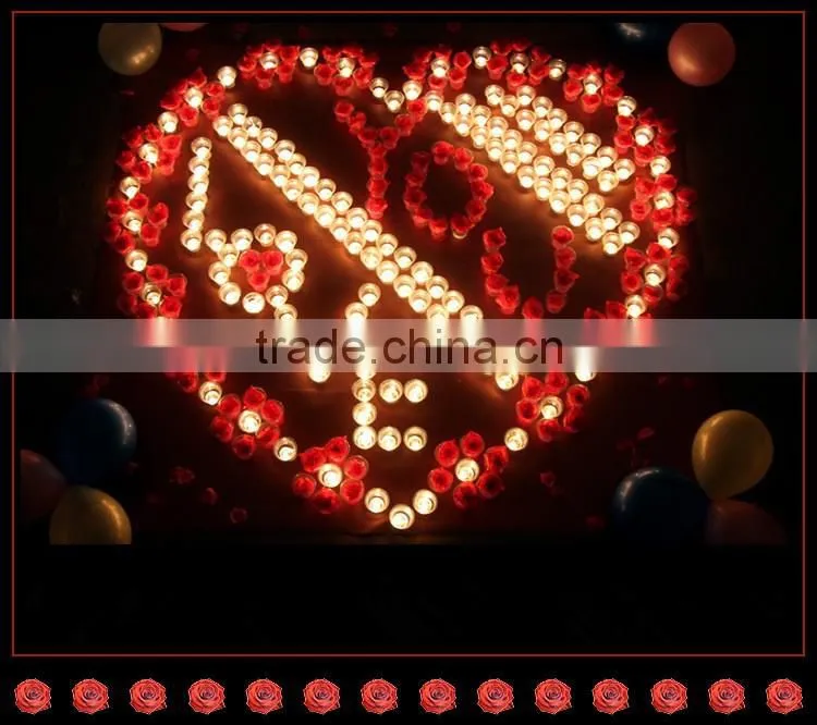 Wholesale Round shaped Tealight Candles For Valentine's Day