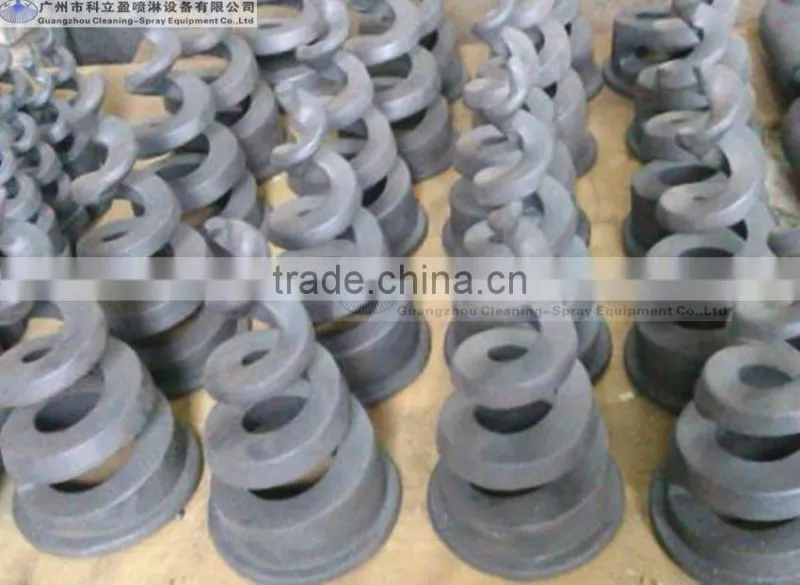 SIC Desulphurization and dust control spiral jet nozzle