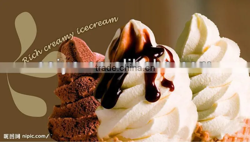 hot sale BJ188S tabletop three flavor ice cream maker