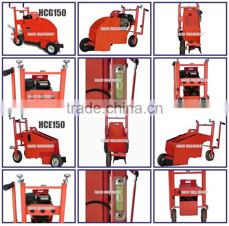 3.5HP BS Gasoline curb machine/ road curbing machine for sale