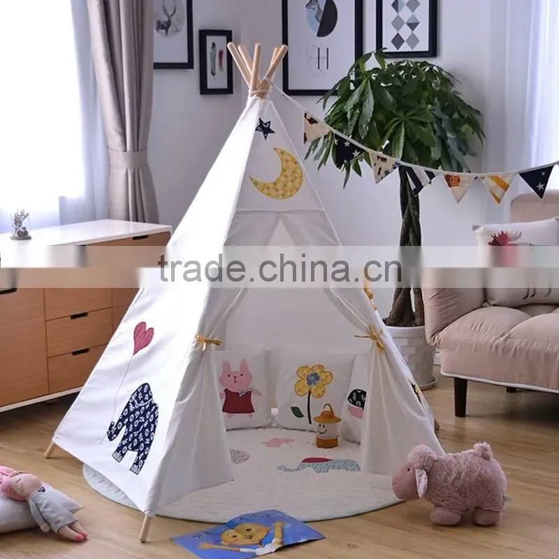 Wholesale cotton canvas kids children indoor play for peugeot partner tepee tent