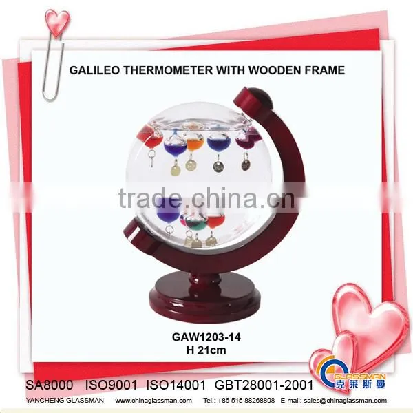 YG650 outdoor galileo thermometer