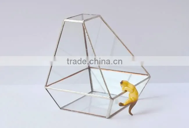 Indoor plant glass terrarium wholesale home decor handicraft
