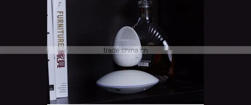 Cool Wireless Bluetooth MP3 Magnetic Suspension Speaker with Color Conversion Stereo Sound Music For USB Charging
