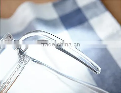 Hot selling good quality glass water jug with spout with lid