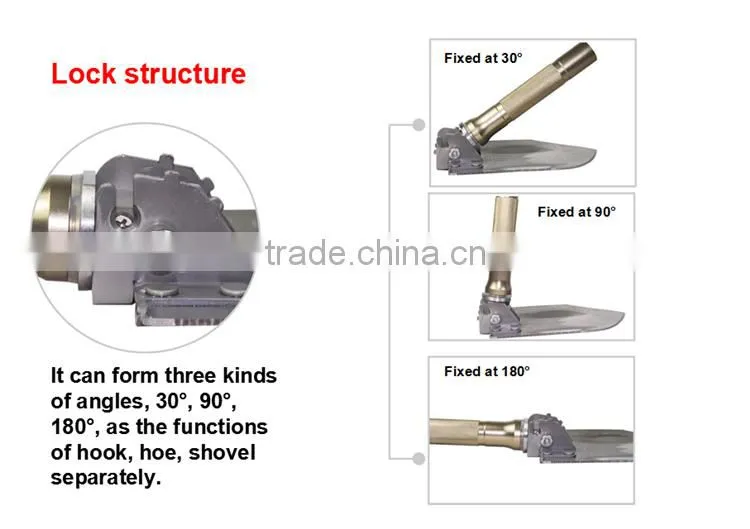 2015 Camper's Huting Gear Best Picking Digging Tool All Metal Folding Shovel