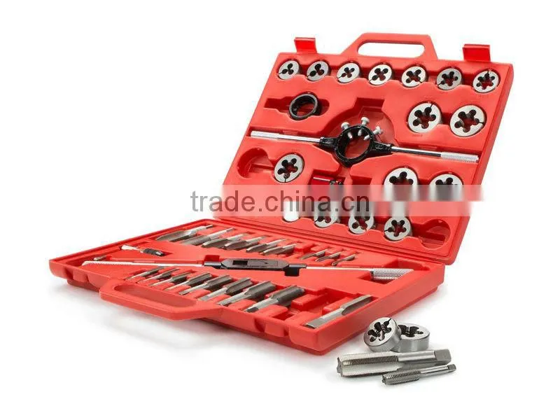 45PCS Metric Size Alloy Steel Taps and Dies Set