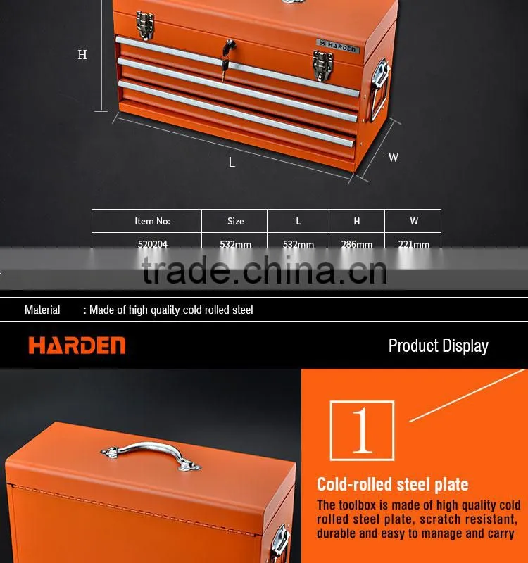 Professional Tools Box Three Drawers