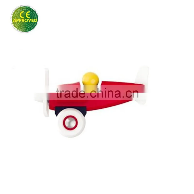china ICTI certified factory plastic Push & Pull Toy Airplane for baby