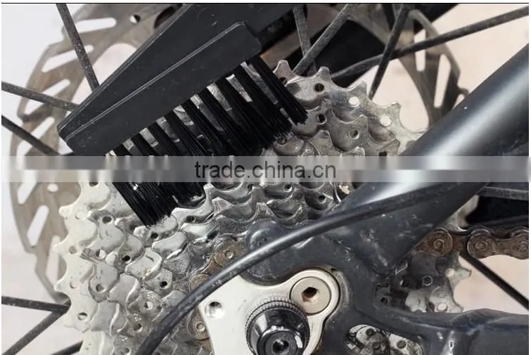 2016 new Bicycle Bike Cassette Quick Clean Chain Cleaner Brushes