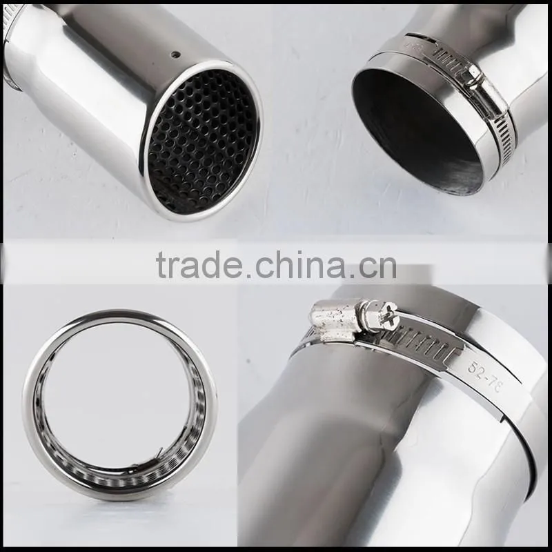car muffler stainless tips for Audi A4L