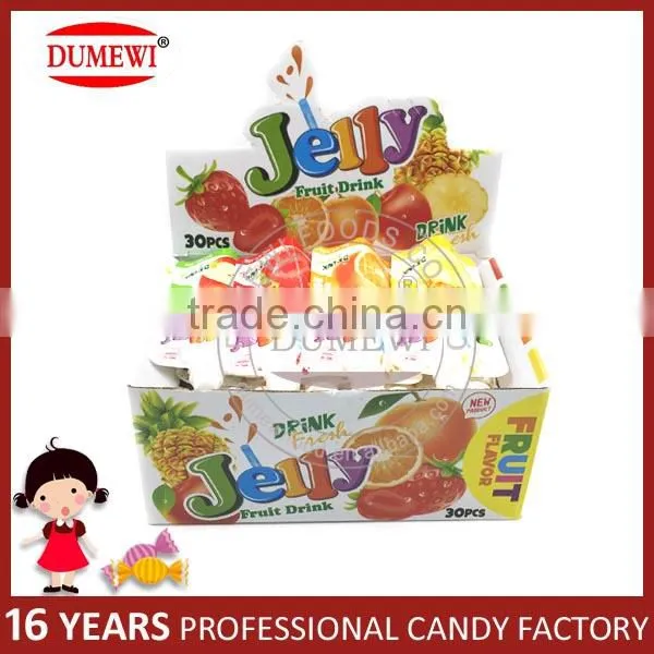 Custom Assorted Jelly Juice Drink Suck Fruit Jelly Drink