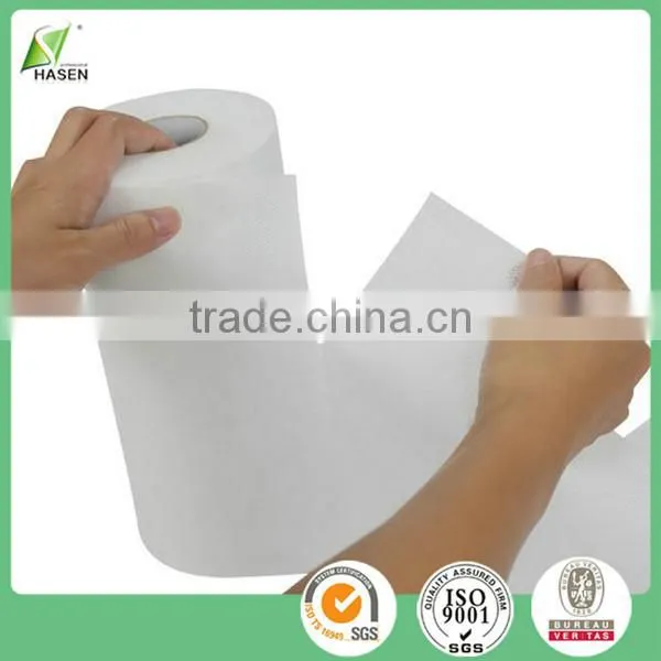 High quality Disposable Spunlace Nonwoven makeup soft tulle roll/tissue/soft towel roll Wholesale China
