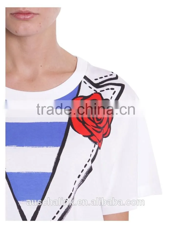 personalized women ribbed crew neck creat your own t shirt