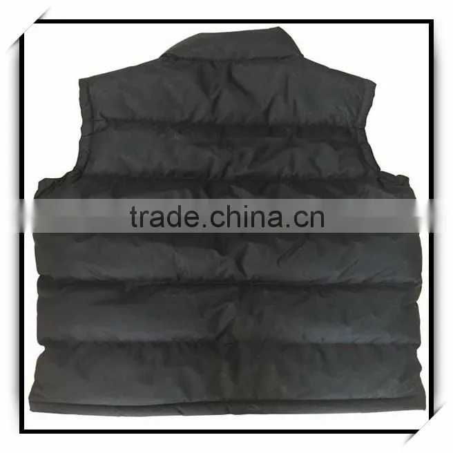 boys customize cheap quilted jacket heated vest