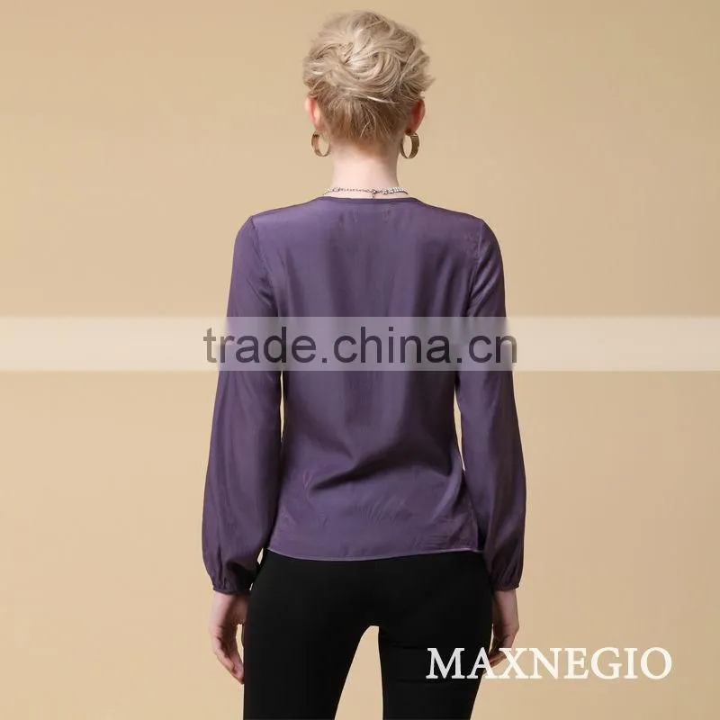 Latest Long sleeve 3 Color Fashion Beautiful girl latest design top