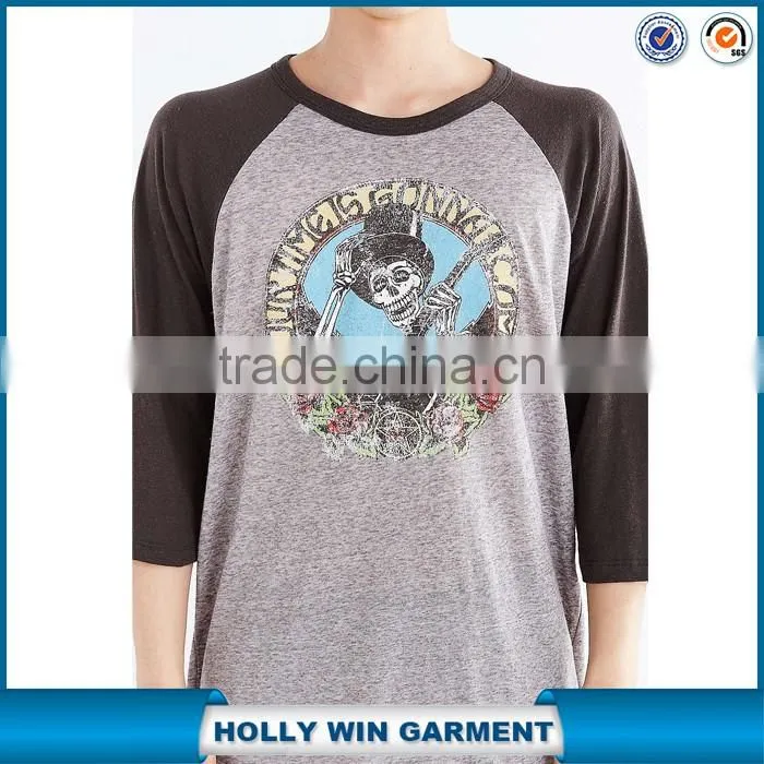 Mens 3/4 sleeve raglan t shirt from streetwear label