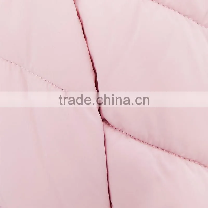 Wholesale high quality womens nylon vest winter sleeveless jacket
