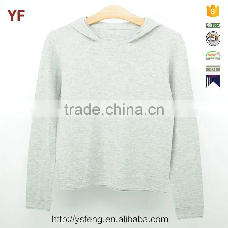 Kids Clothing Knitting Hooded Sweater For Boys