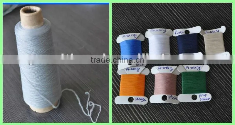 100D/2 Nylon Woolly Thread with different colors