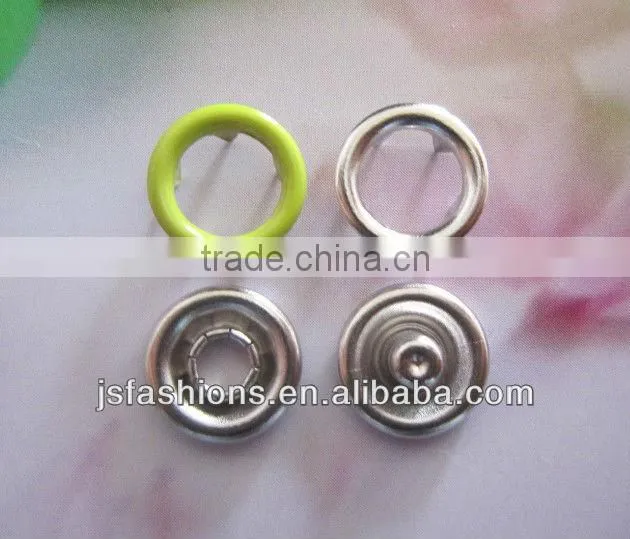 high quality PaPa baby clothing brass 4 part ring prong snap fastener