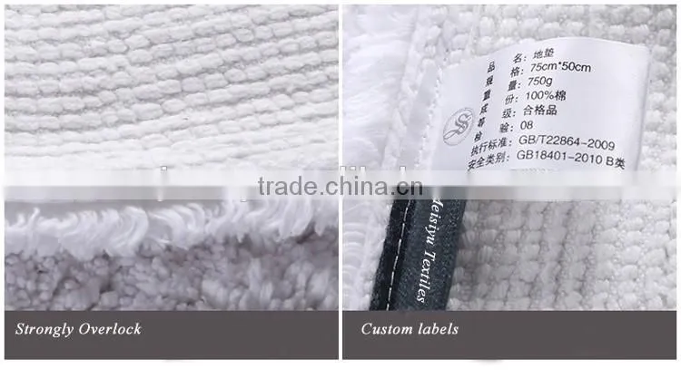 Polyester mat foot bath mat non slip