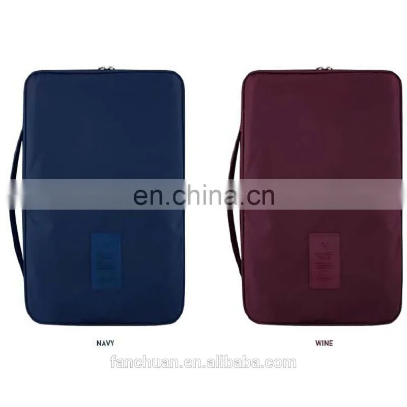 Mens Nylon Light Weight Travel Handle Shirts Storage Bag