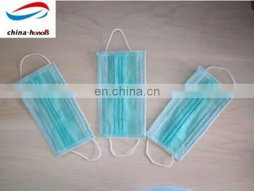 Face Mask 3 Ply Face Mask with Earloop Surgical Mask High Filtration