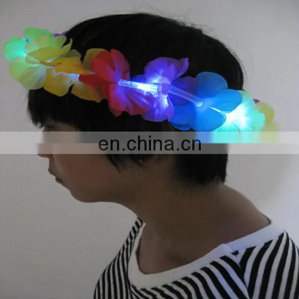 Festival led garland glovion led lighted flower garland wedding flower garland