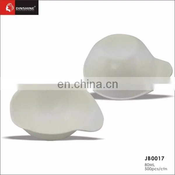 hot sale hair salon equipment plastic hair tint bowl with rubber stand