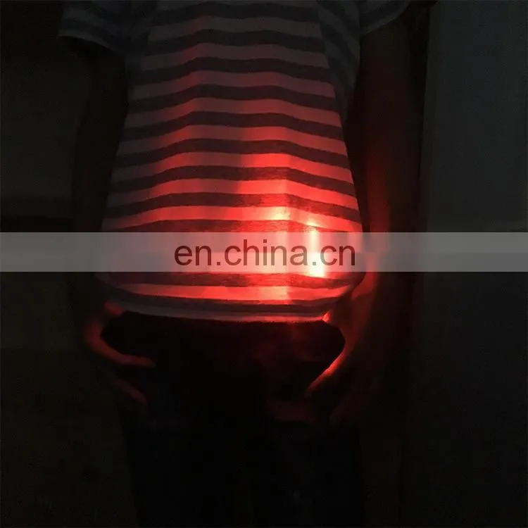 2018 Hot sales customized CMYK logo belt silicone buckle running belt