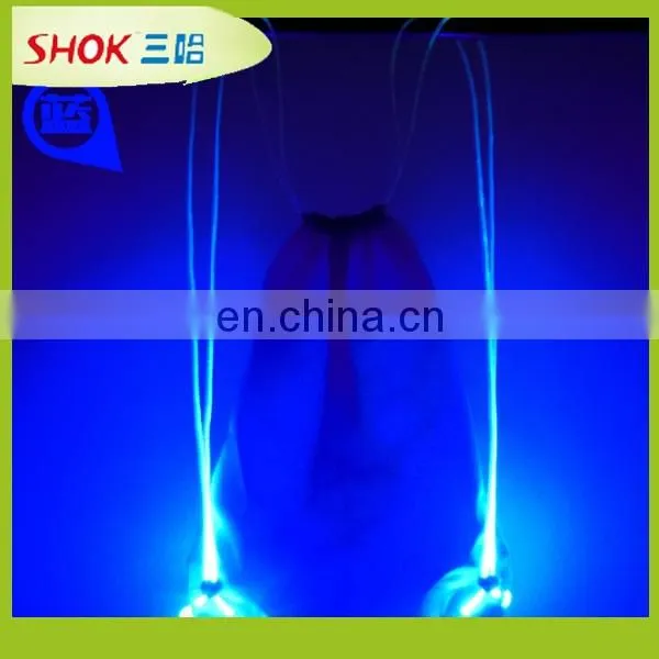 Outdoor activities Identify LED light backpack at night made in China