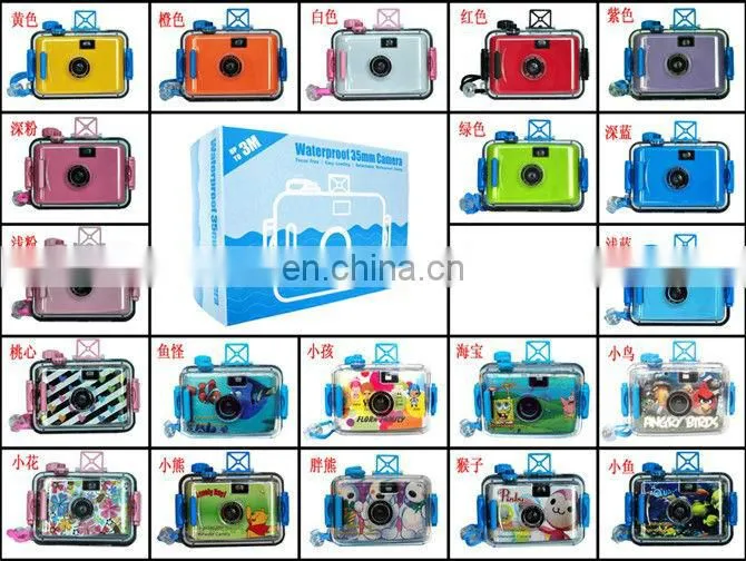35mm Film Reusable Waterproof Lomo Camera for Promotion