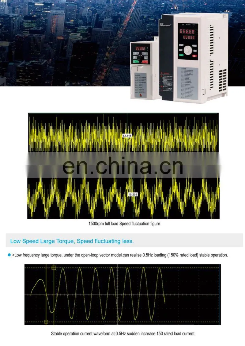 VFD/VSD/AC Motor Drive 380V 0.75kW-4.0kW frequency variator
