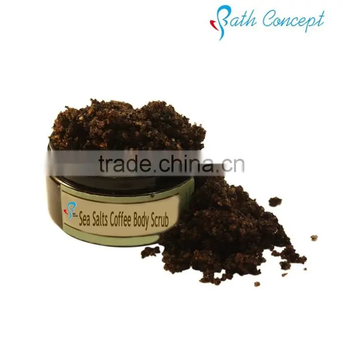 private label pure natural and organic coffee scrub