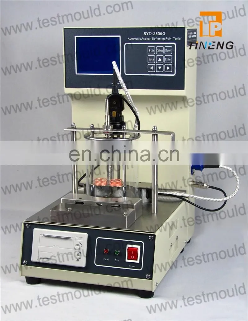 SYD-2806G Automatic ring and ball softening point test apparatus