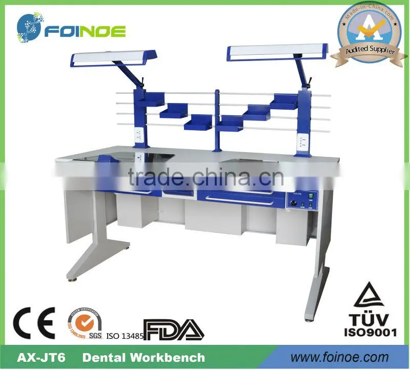 AX-JT6 Double Person Dental Lab Working Bench with CE