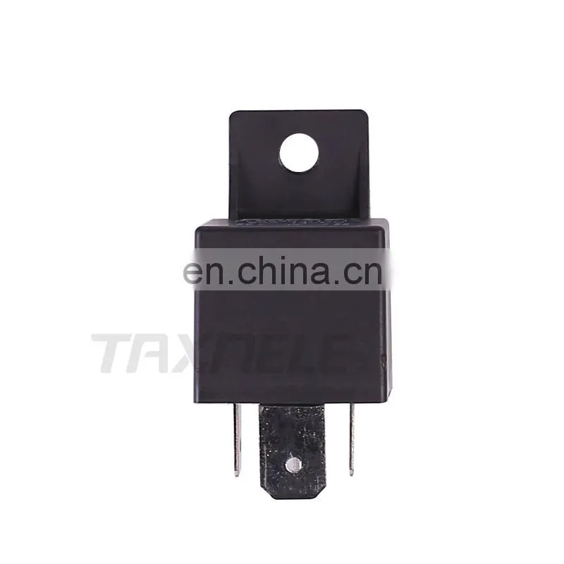 1Pcs/set Automotive Relay 12V 80A 4Pin 5Pin wide Pin SPDT Car automotive relay with relay socket for Car modification